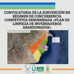 Abierta la convocatoria de subvenciones para la limpieza de invernaderos abandonados