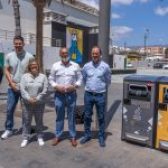 La Mancomunidad del Sureste moderniza sus Zonas Comerciales Abiertas con la instalación de papeleras inteligentes